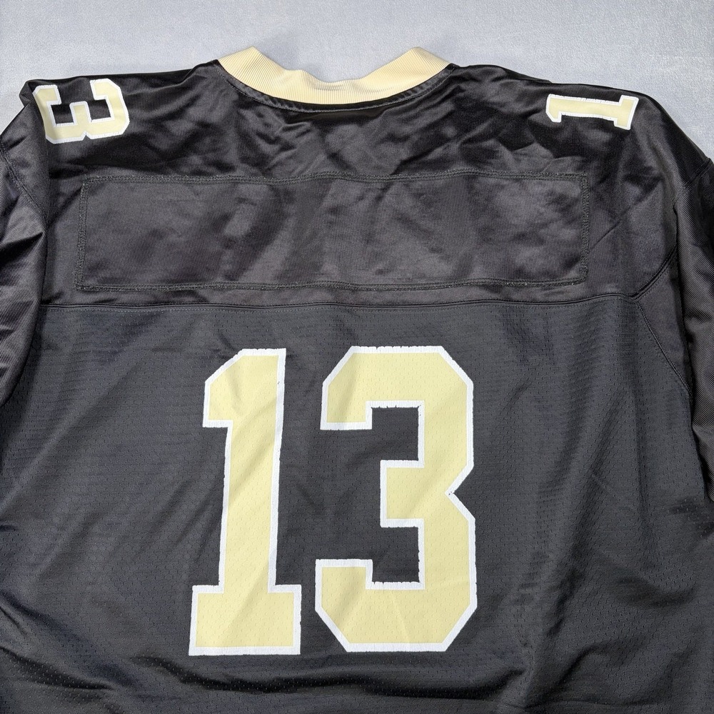 NFL Pro Line New Orleans Saints Jersey Men's Size XL Black #13 - Picture 4 of 10
